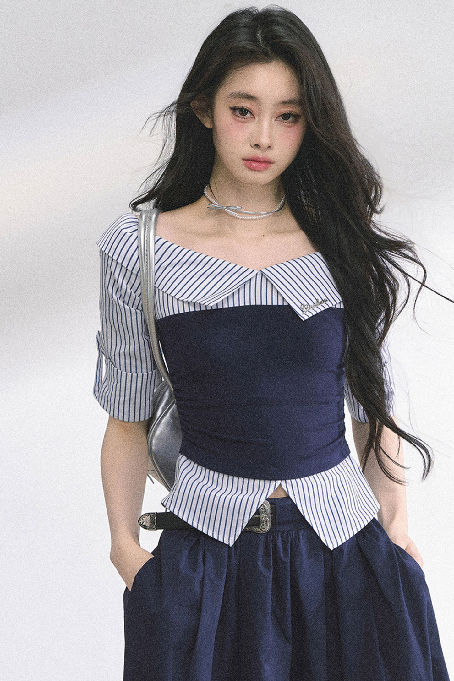 French American Stripe Tops