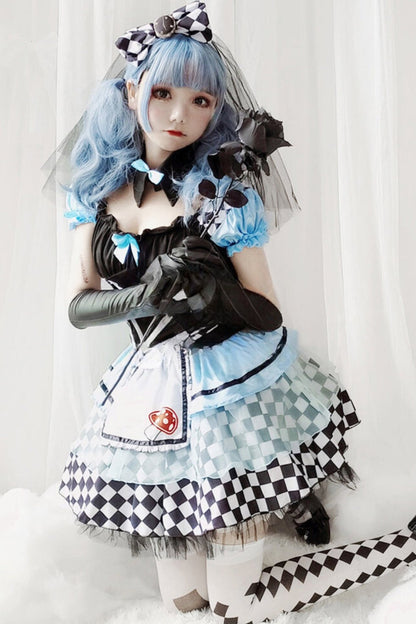 Alice Lolita Cosplay Costume Set