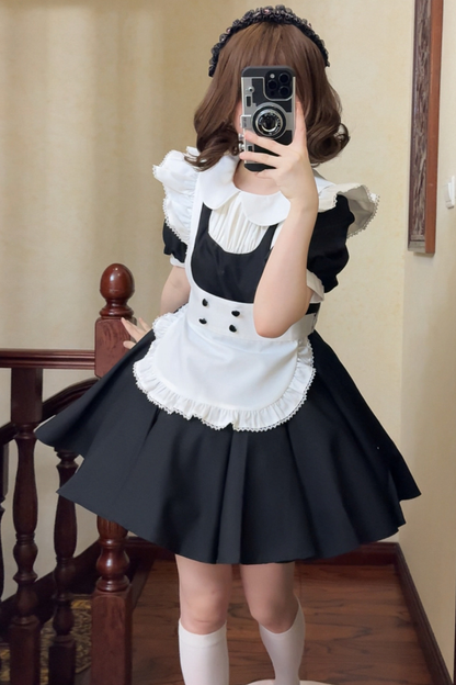 Glass Doll Maid Lolita Dress + Apron