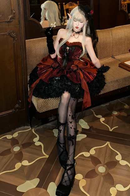 エレガントゴシックドールドレスセット