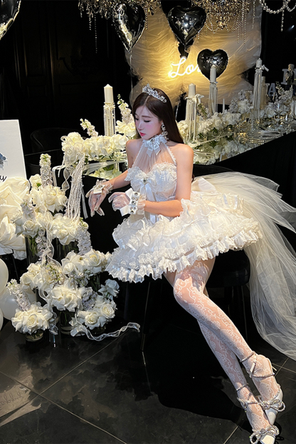 Short Swan Lolita Dress