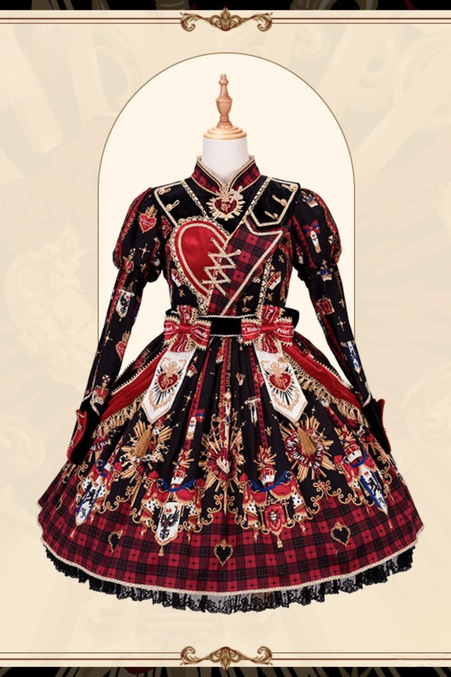 【3月18日予約締切】ホーリーハートロリータドレス+ジャンパースカート+インナー