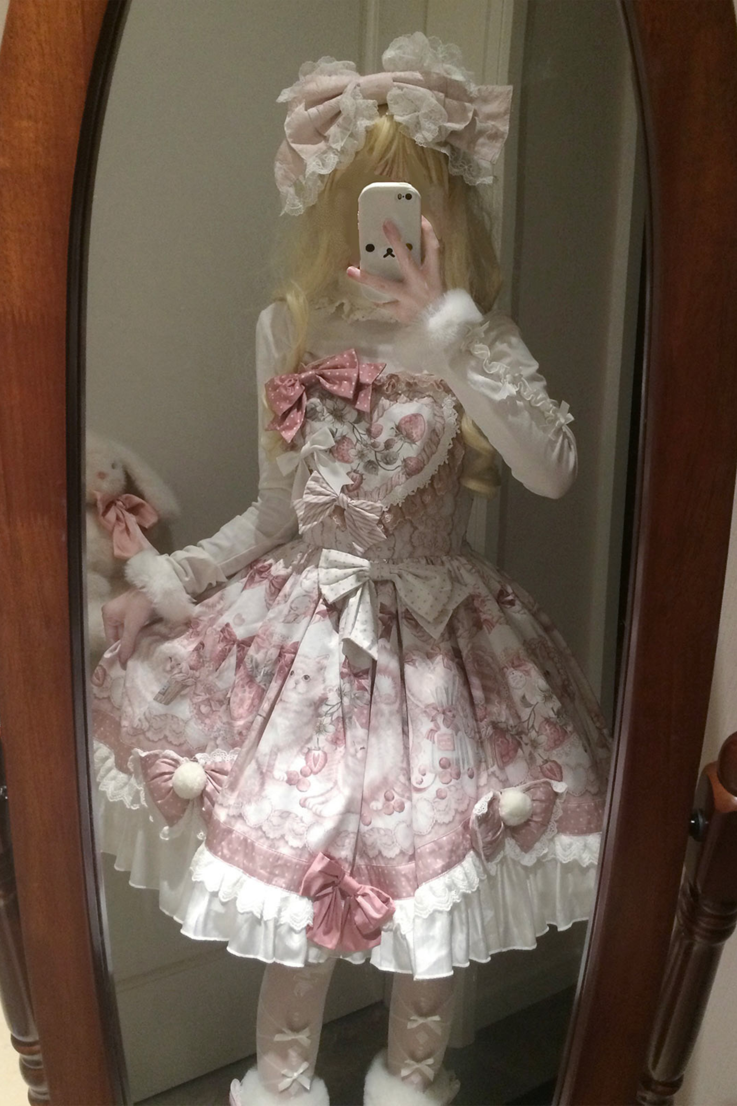 スイートキャットプリンセスロリータドレス+ショール