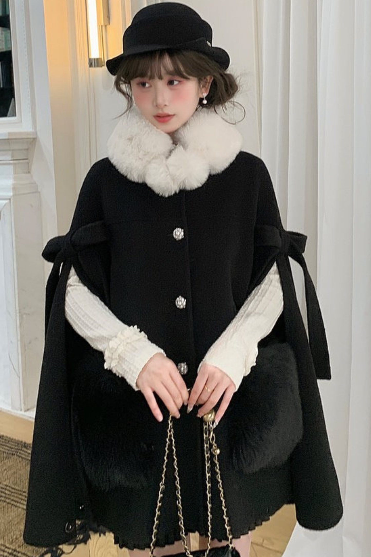 リボンスリーブスイートコート