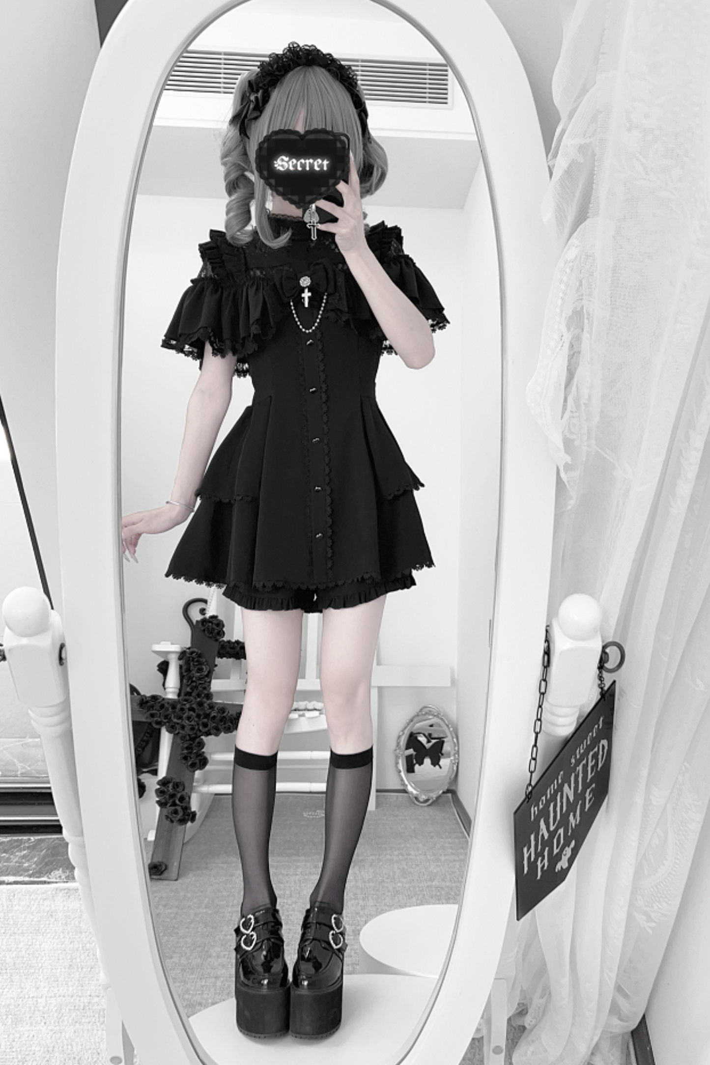 クロスバインディングスピリットドレス+ショートパンツ