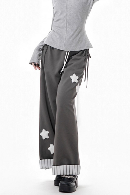 スターワッペンスウェットパンツ