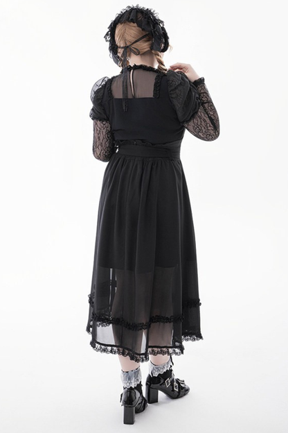 Moonlight High-Waist Skirt + Belt
