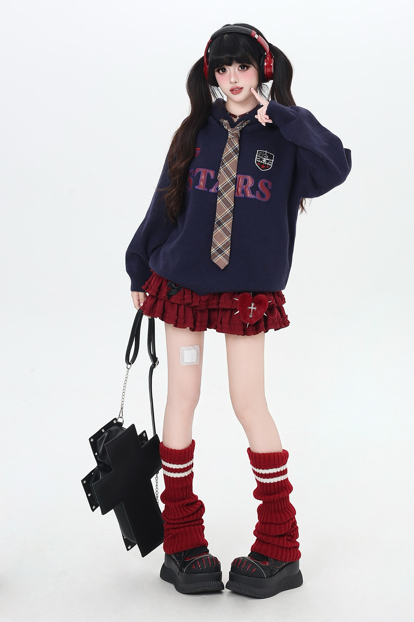 アメリカンスクールフードパーカー