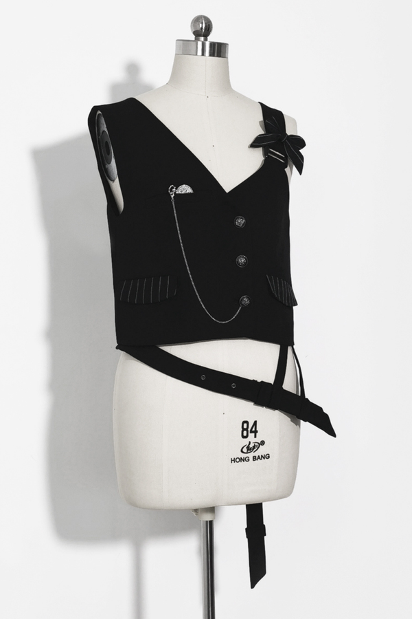 クールシックベスト+シャツ+バルーンパンツ