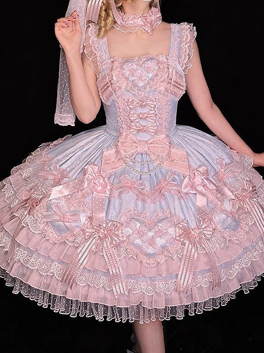 【12月26日予約締切】ピュアスイートローズファンタジーティアードロリータドレス