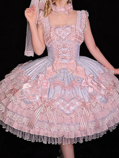 【12月26日予約締切】ピュアスイートローズファンタジーティアードロリータドレス