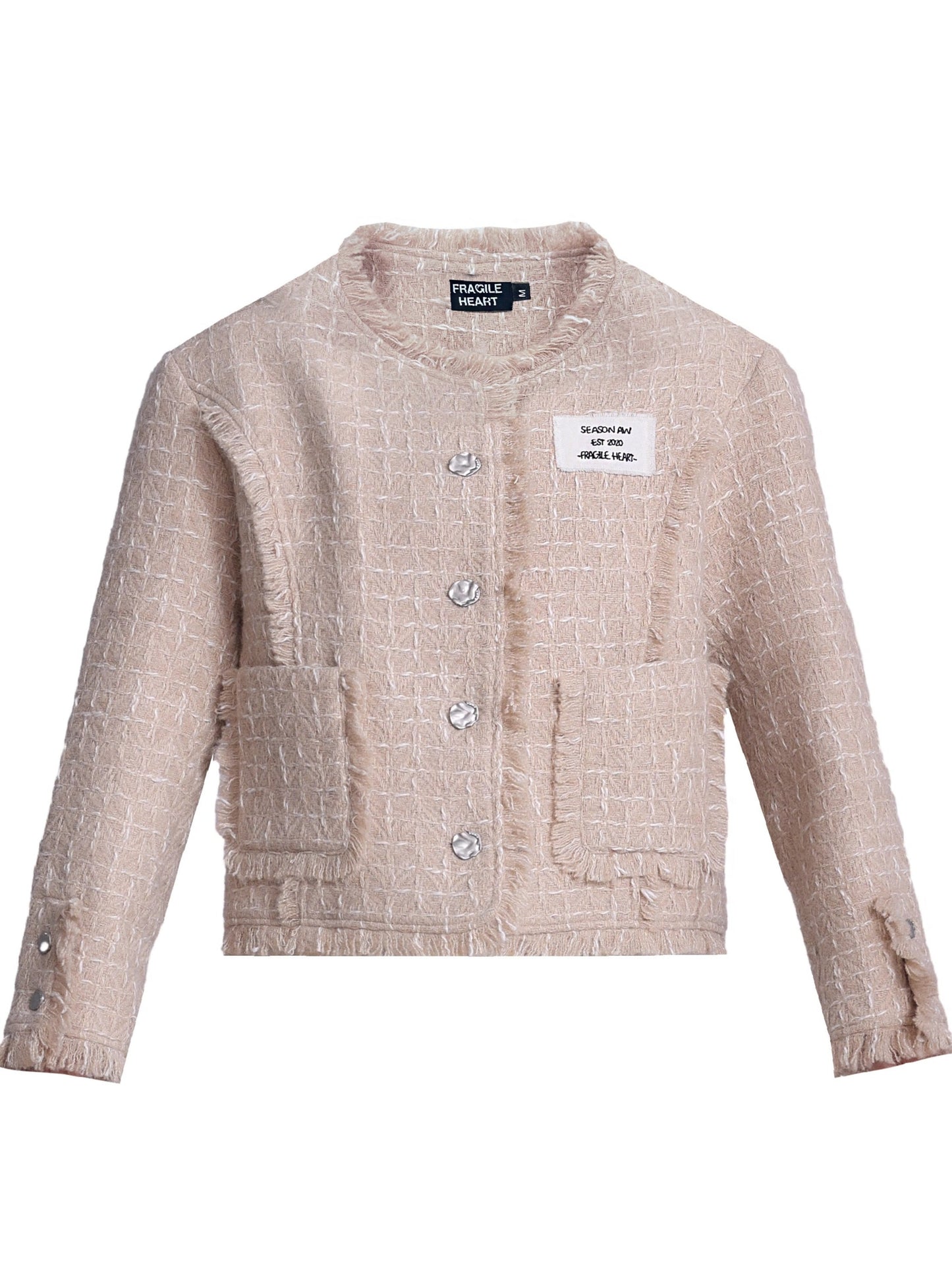 Wool Small Fragrance Tweed Jacket