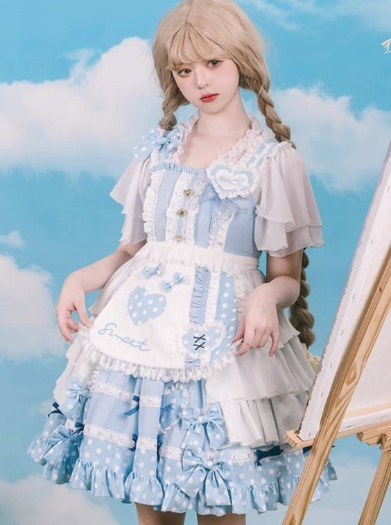 Ice Blue Sweet Summer Lolita Dress