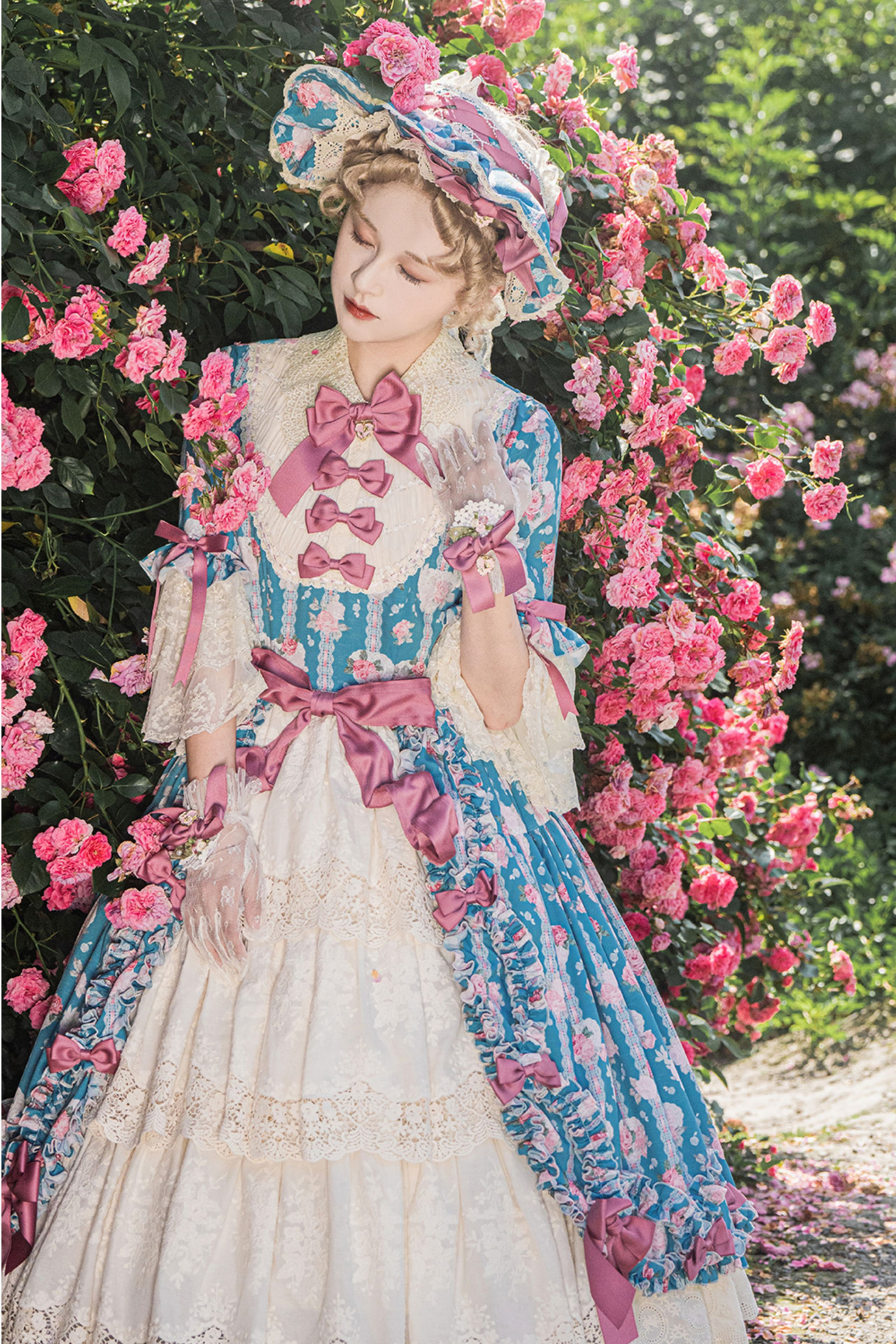 エレガントプリンセススリーブロリータドレス