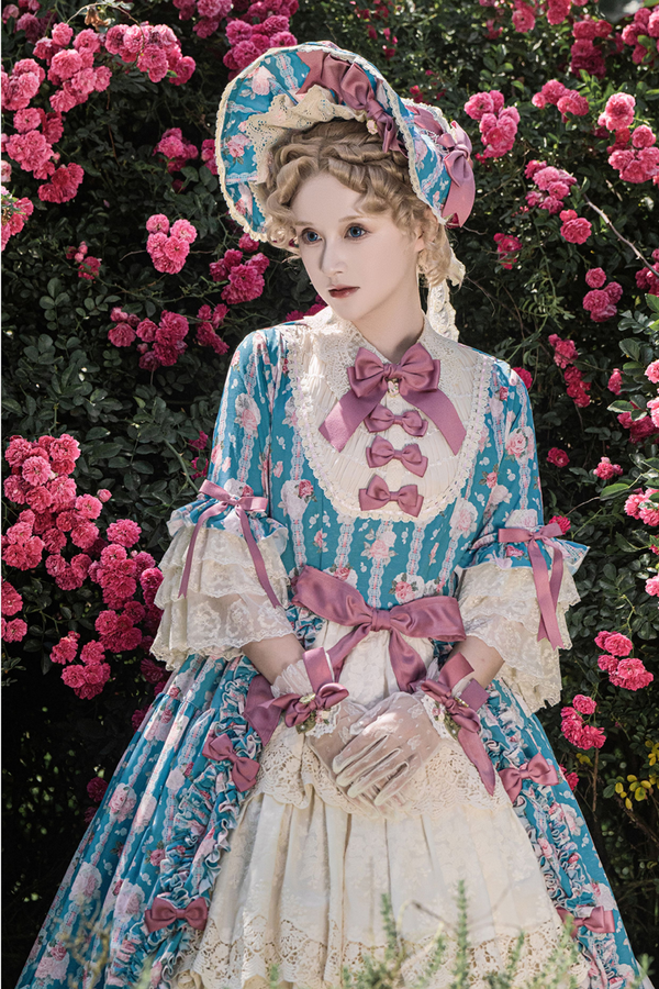 エレガントプリンセススリーブロリータドレス