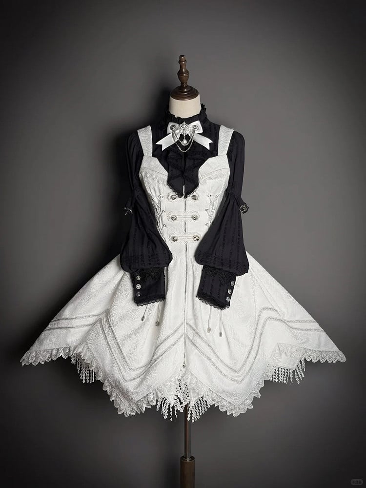 【2月23日予約締切】ドーンブレイカーゴシックジャカードミリタリービスチェサスドレス