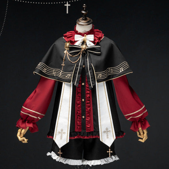 チャーチクワイア2.0ゴシックプリンスコーデセットアップ