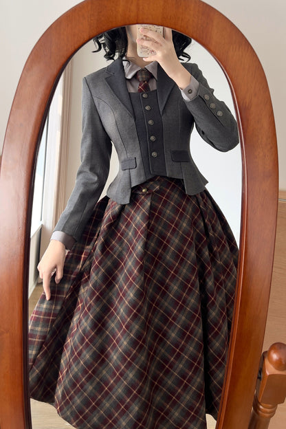 Retro Elegant Classic Little Blazer