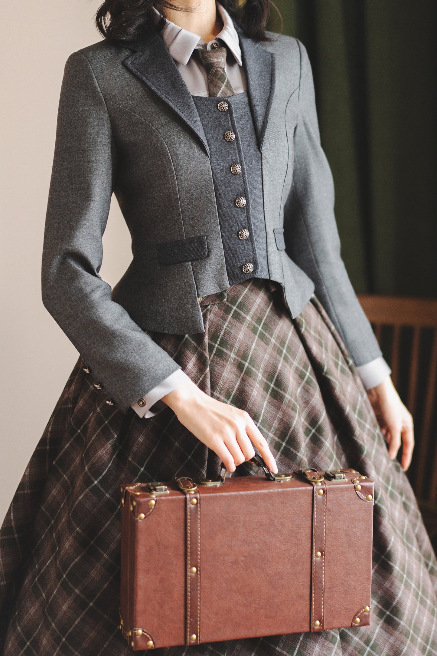 Retro Elegant Classic Little Blazer