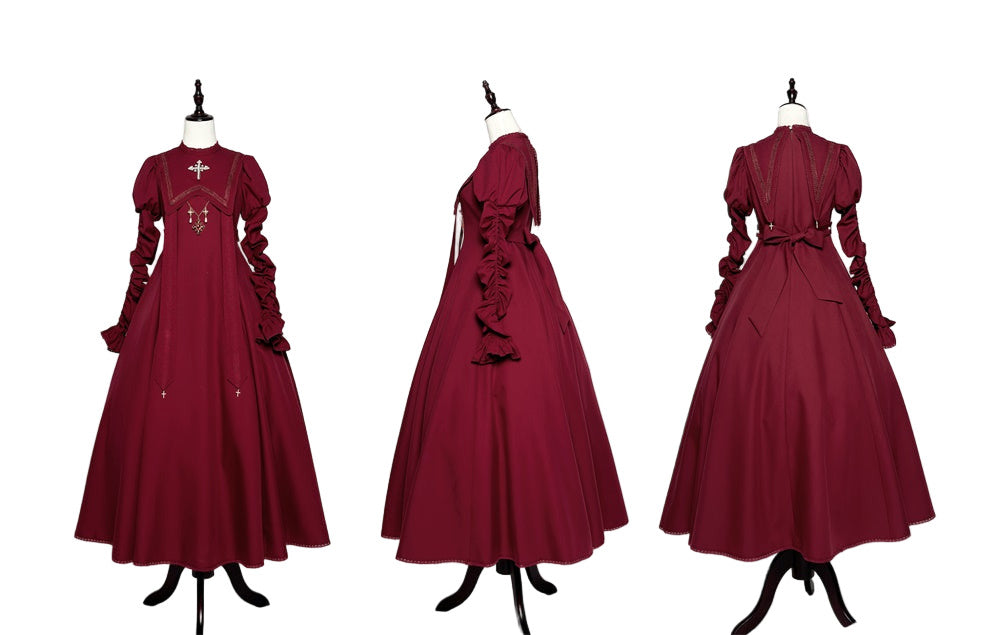 【9月13日截止预订】月夜修女祈祷哥特连衣裙