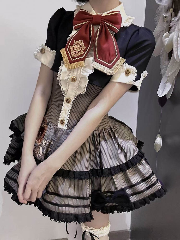 [Pre-order Deadline: March 31] Magical Academy Elegant Crown Embroidery Dress Type A/B