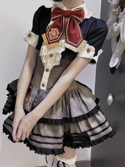 [Pre-order Deadline: March 31] Magical Academy Elegant Crown Embroidery Dress Type A/B