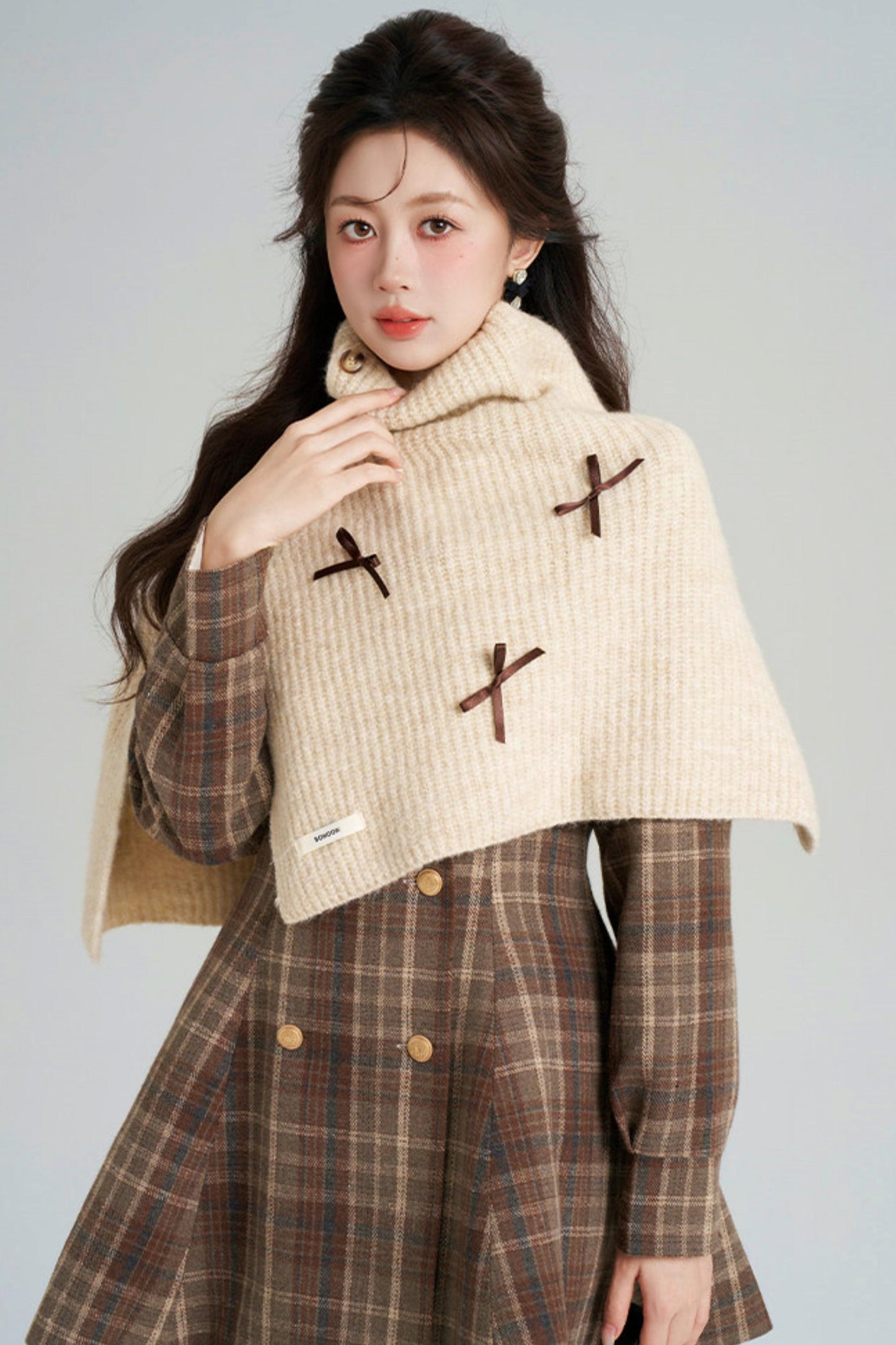 Plaid Sweet Retro Coat
