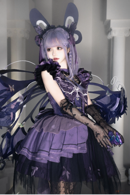 magic wandバタフライフェアリードレス＋フルセット＋アクセサリー