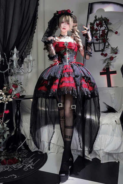 ドラゴンボーンゴシックドレス+ネックレス