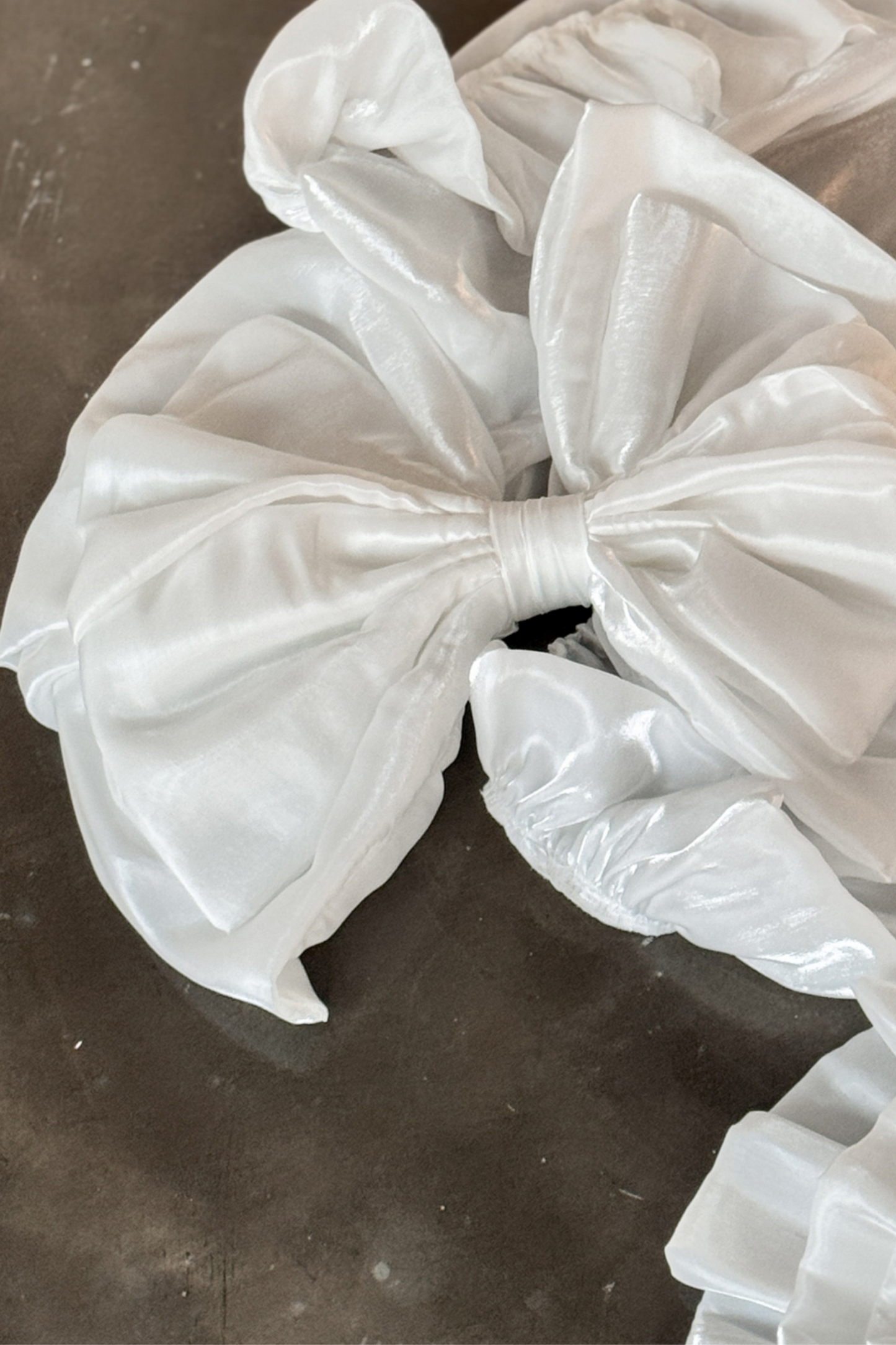 パーフェクトチューブトップ+フリルスカートパンツ+リボンテール