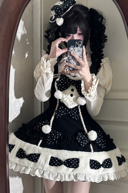 Snow Velvet Lolita Dress