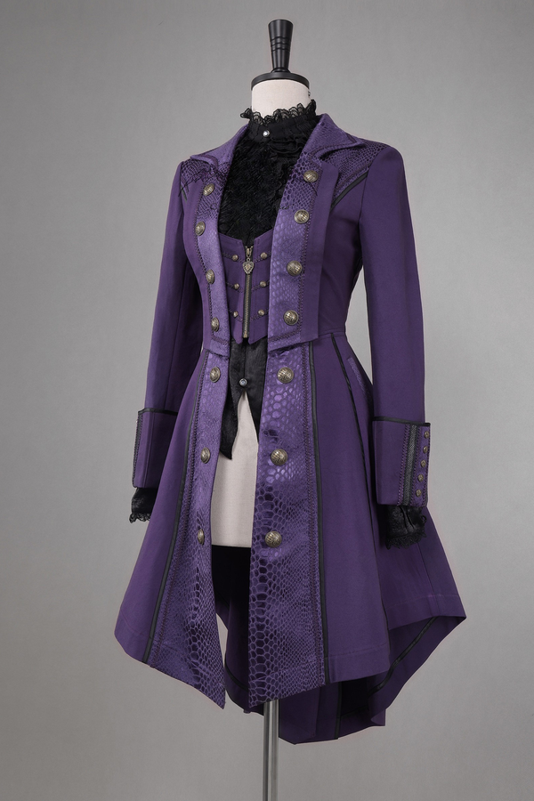 Prince Wing Trench Coat