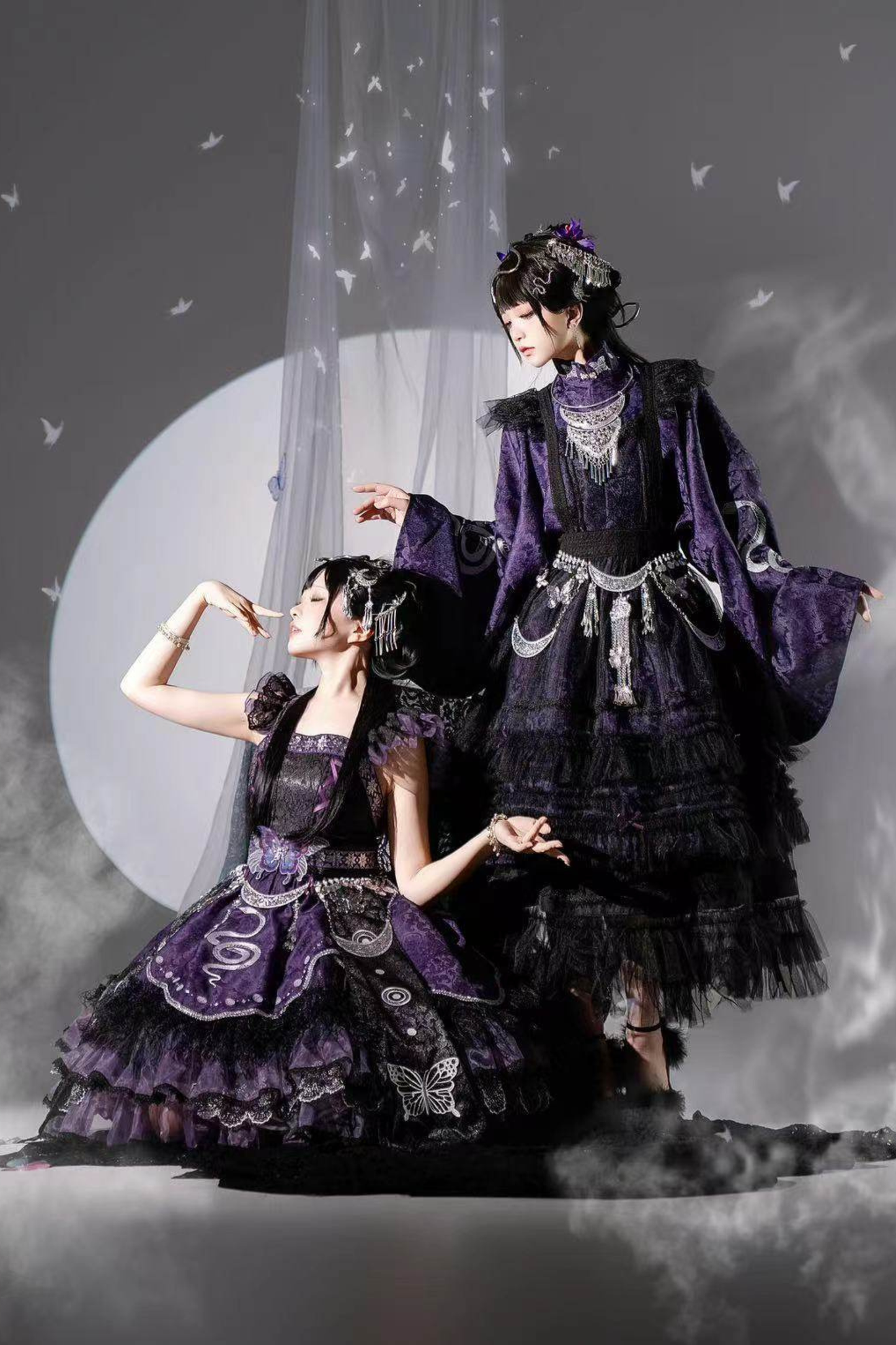 Exotic Style Chinese Lolita Dress Set