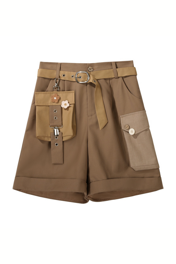 [Reservations] Neutral Style Art Design Shirt + Camisole + Half Pants