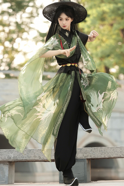 ネバーレスアイランドチャイナトップス+バルーンパンツ