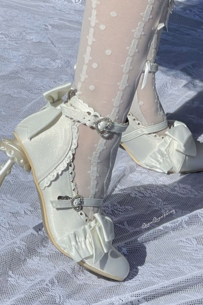 クラップリボンロリータシューズ