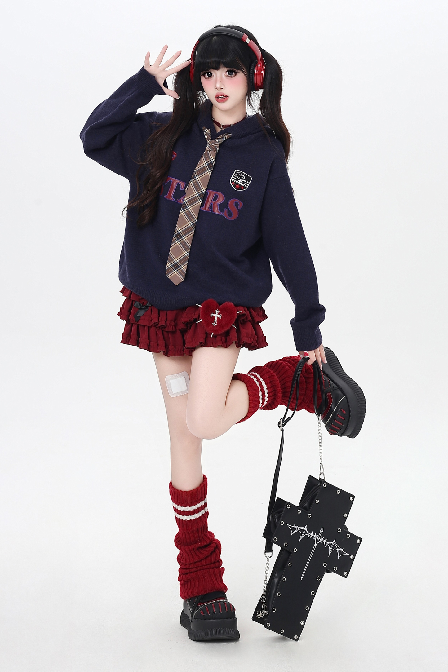 アメリカンスクールフードパーカー