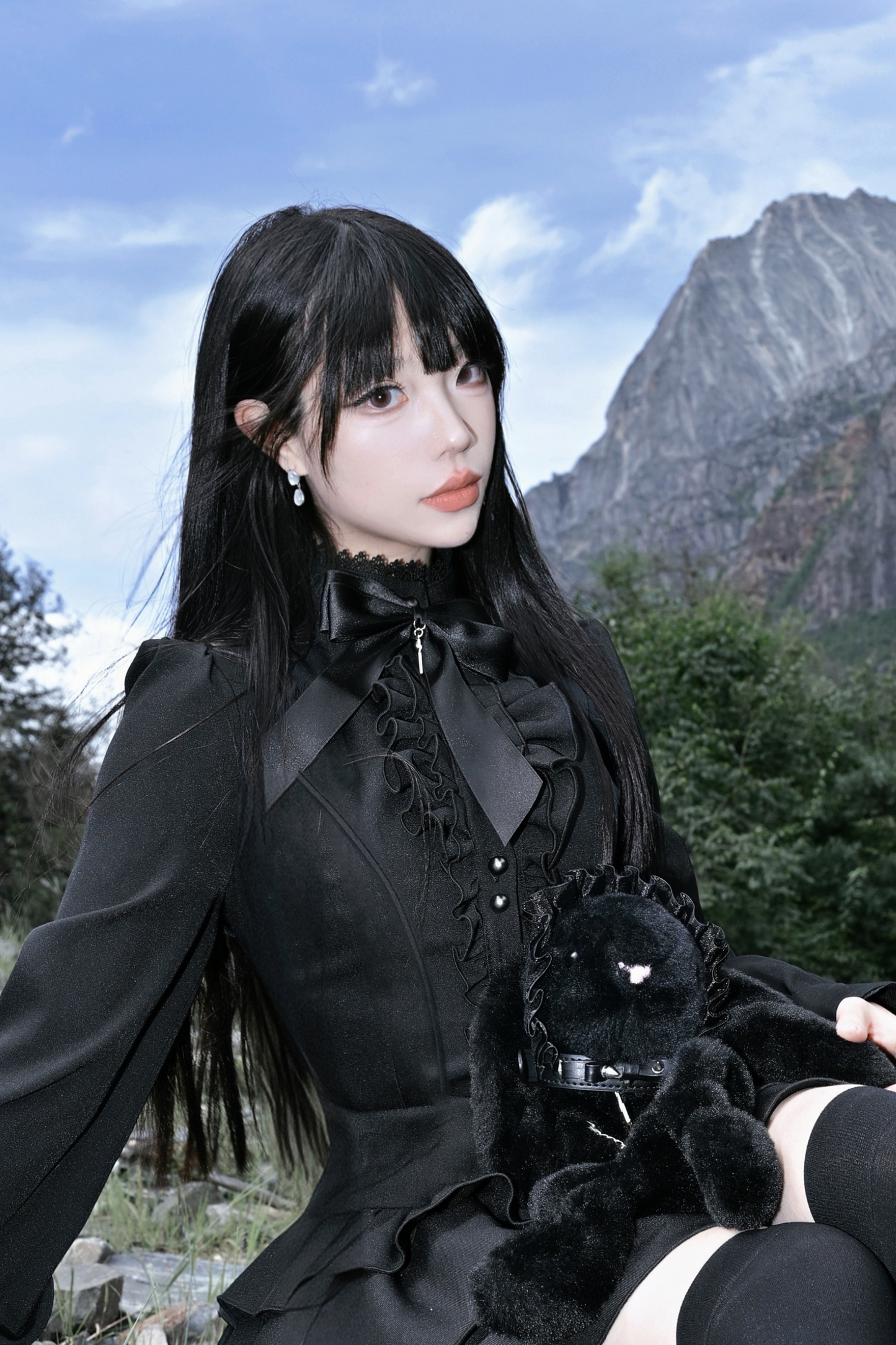 ナイトビジットゴシックレトロドレス