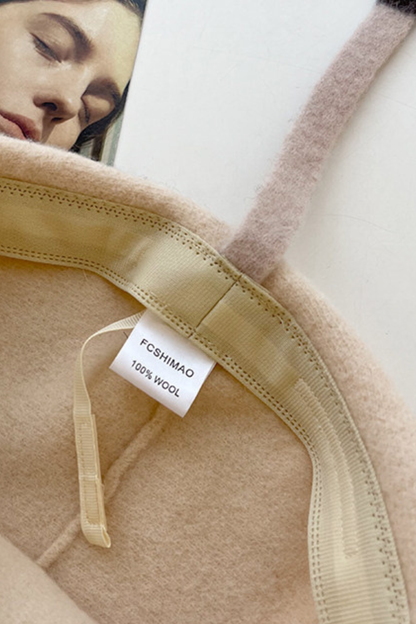 Designer Woolen Cat Ears Beret