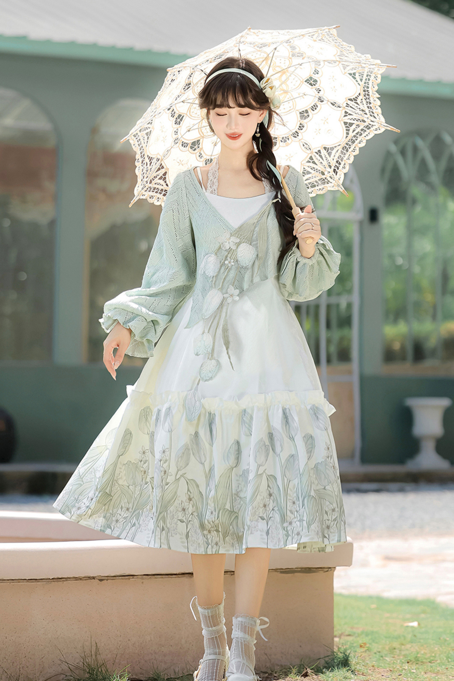 Neverless Island Slip Dress + Top