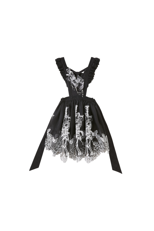 Gothic Skirt + Big Sleeve Jacket + Pleated Long Skirt