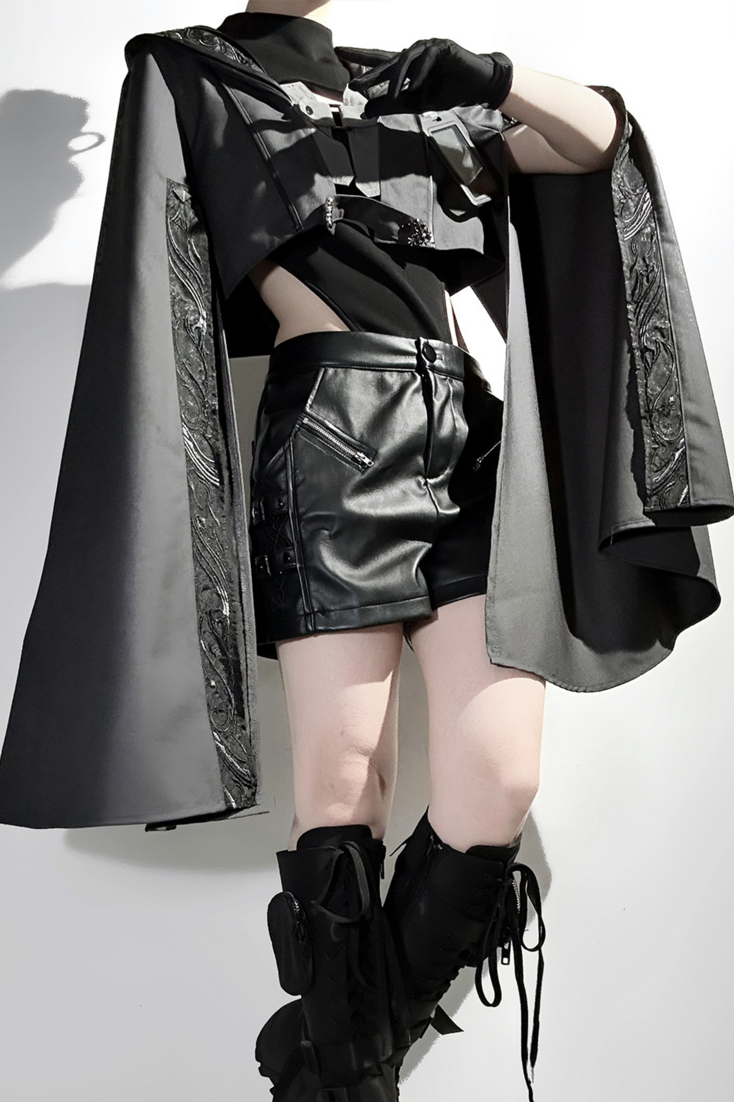 [Reservation Product] Jinbu Lolita Mode Wide Jacket + Top + Shorts