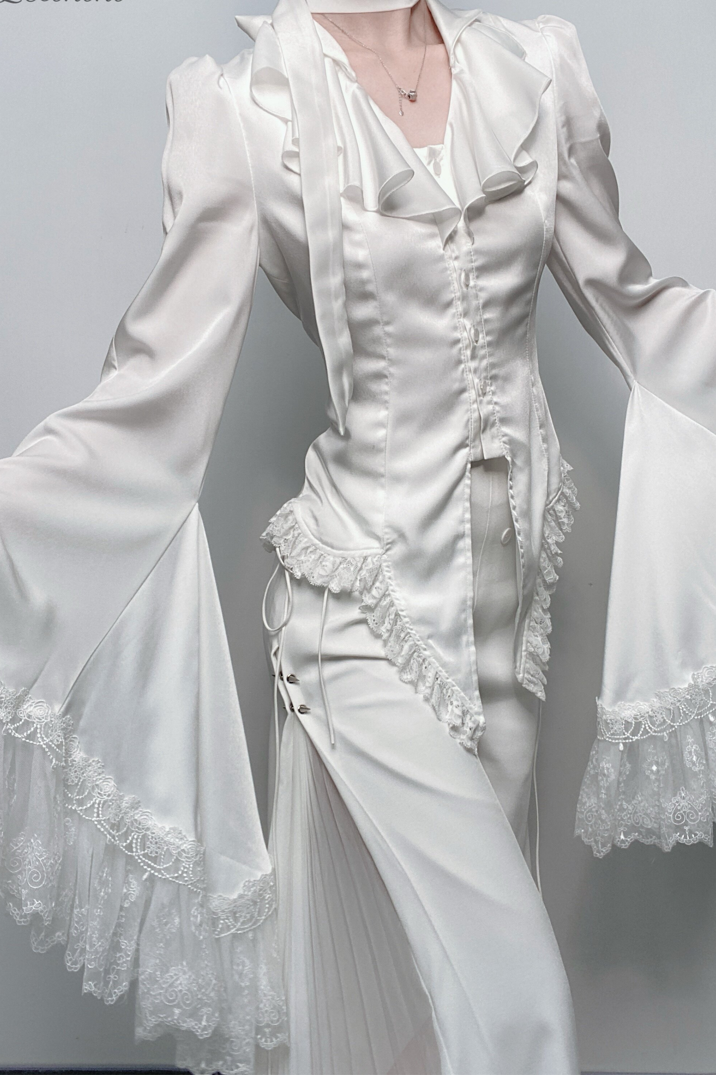 Butterfly Shadow Gothic Prince Outfit Top