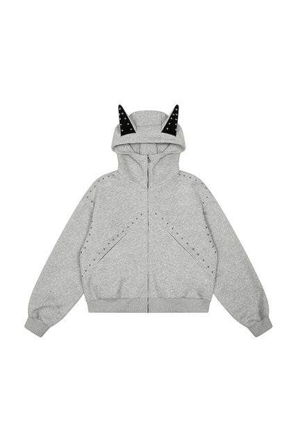 Cyberpunk Cat Ear Hooded Jacket