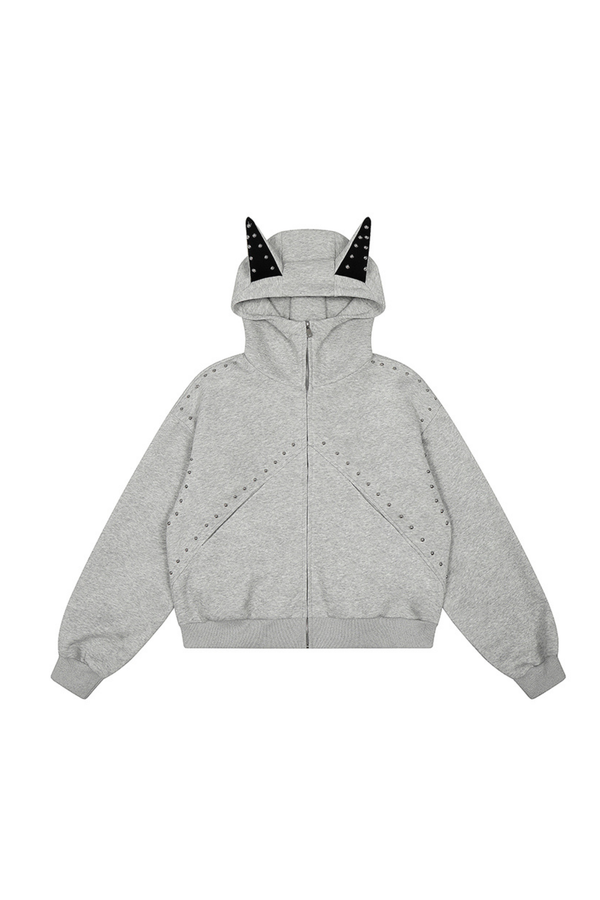 Cyberpunk Cat Ear Hooded Jacket