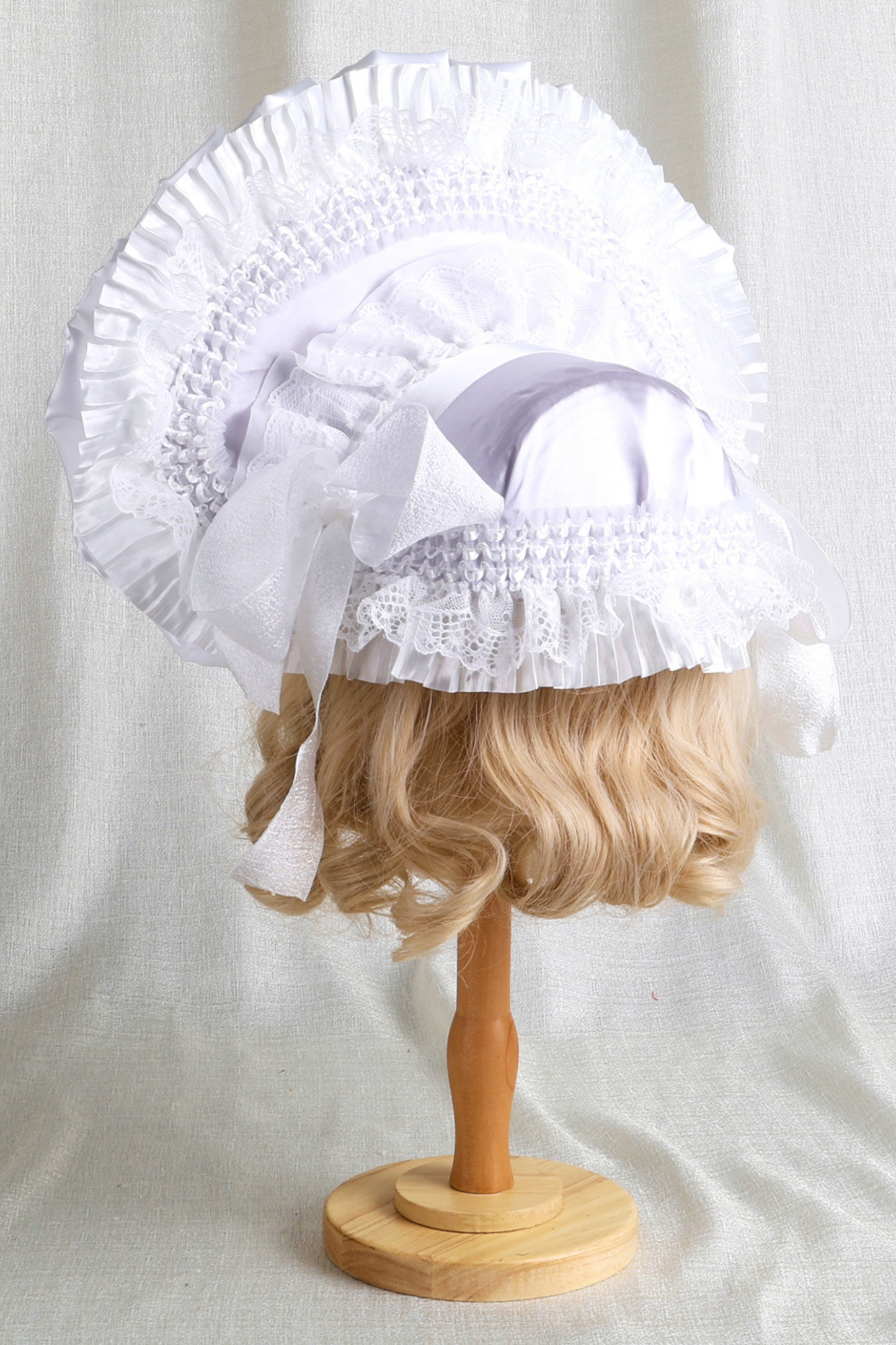 Baby feather doll Lolita flat hat + hood