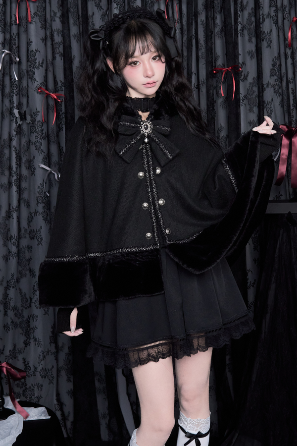 Dark Doll Girl Cloak
