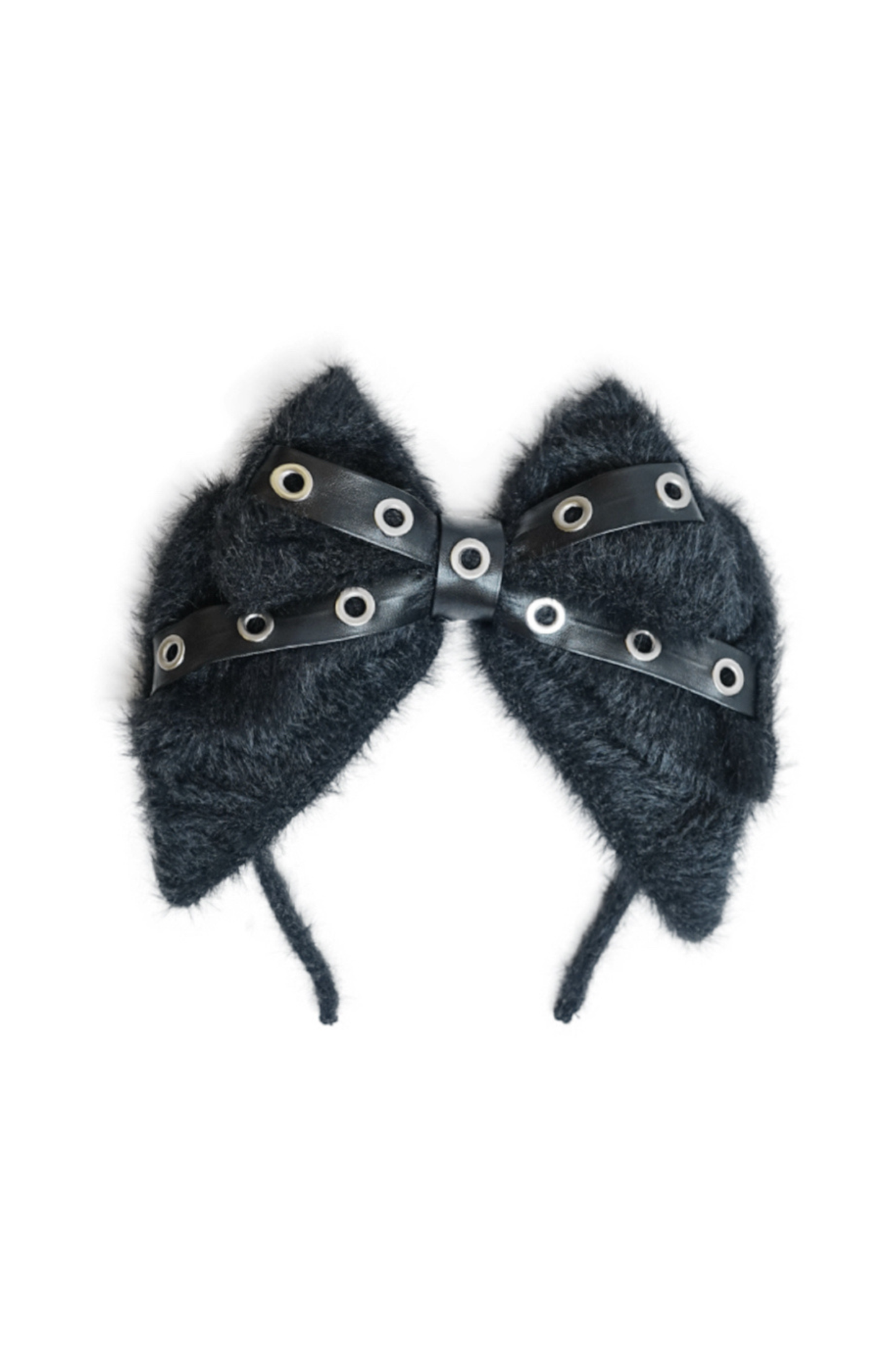 Dark big ribbon catsuit