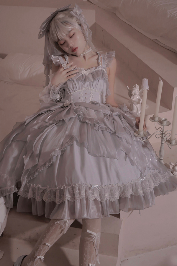 Flying Sleeves Big Lolita Dress