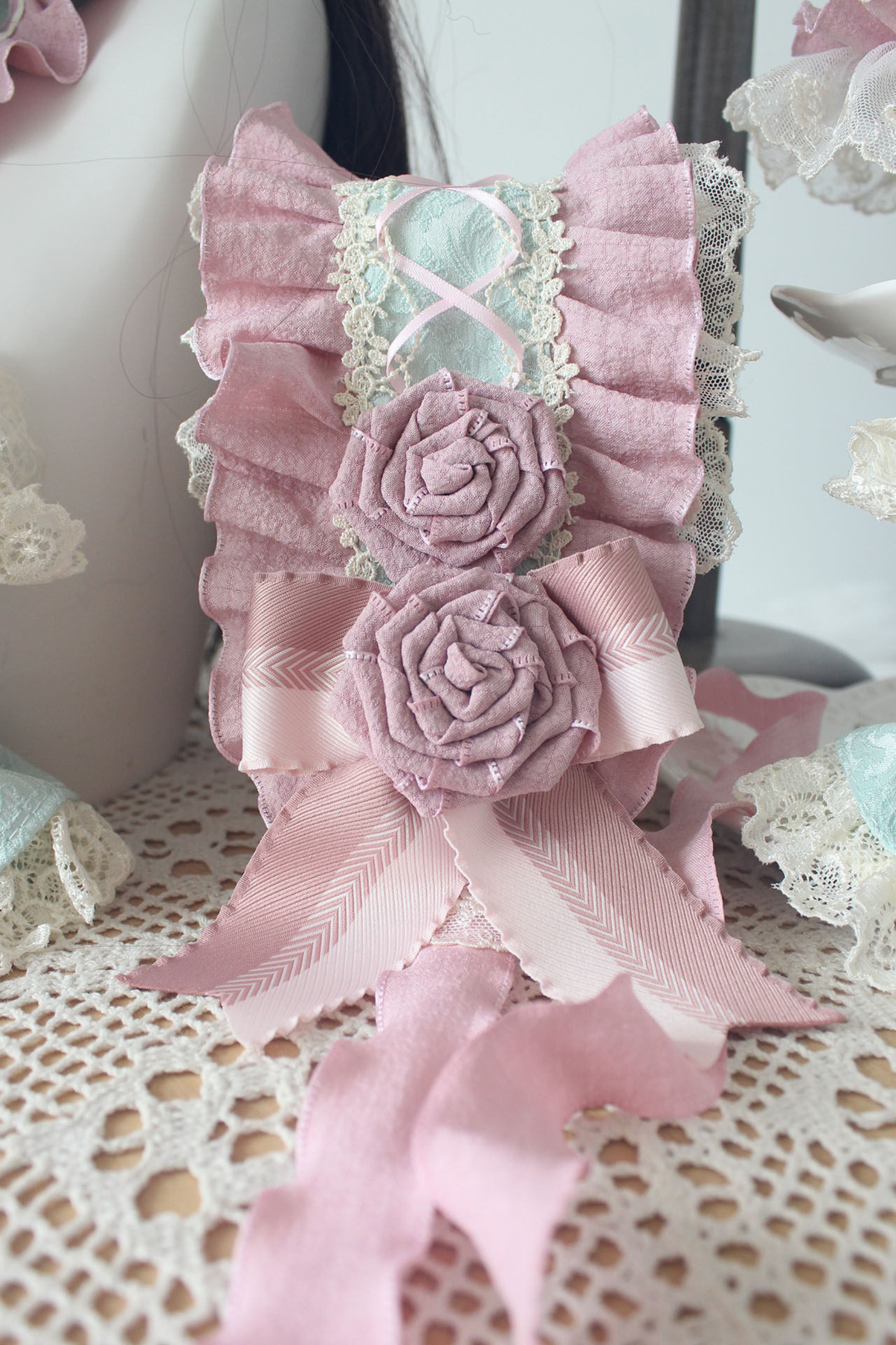 ローズロリータヘッドドレス